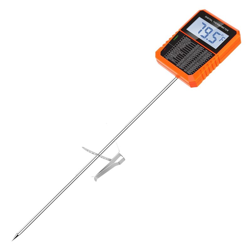 Meat Thermometer - Y42A-TP510 Digital Thermometer Waterproof With Pot