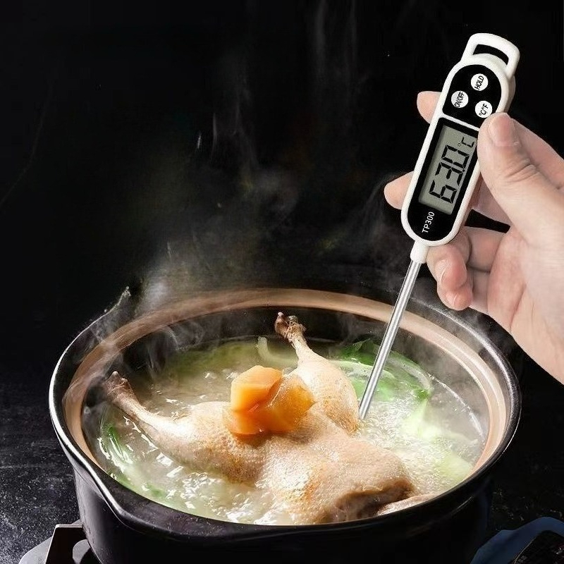 Meat Thermometer - 1Pc Food Thermometer, Kitchen Accessory, Dormitory