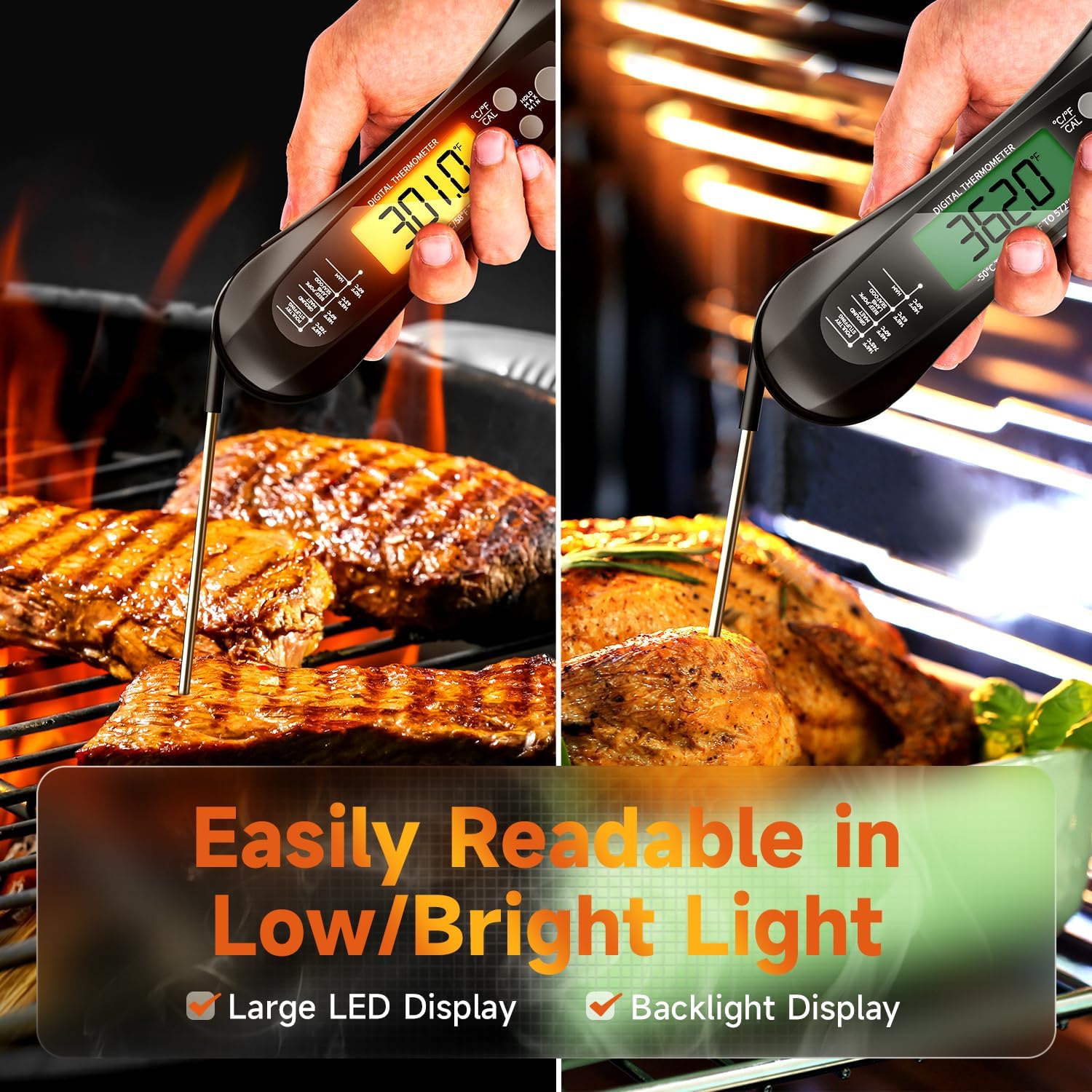 Digital Meat Thermometer Water - Meat Thermometer 评论和价格