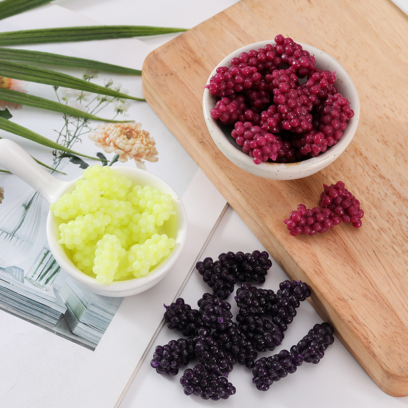 10pcs Mini Fake Grape Green Gr - Kitchen Gadgets Green 评论和价格