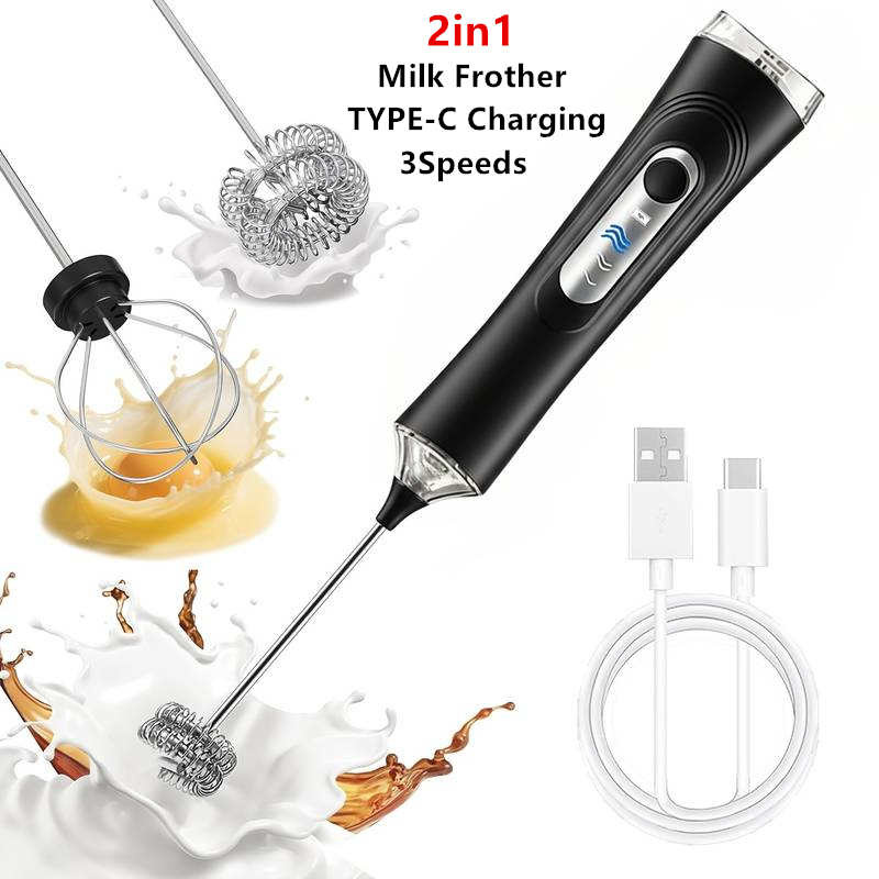 Electric Milk Frother Foamer + - Kitchen Gadgets Products 评论和价格