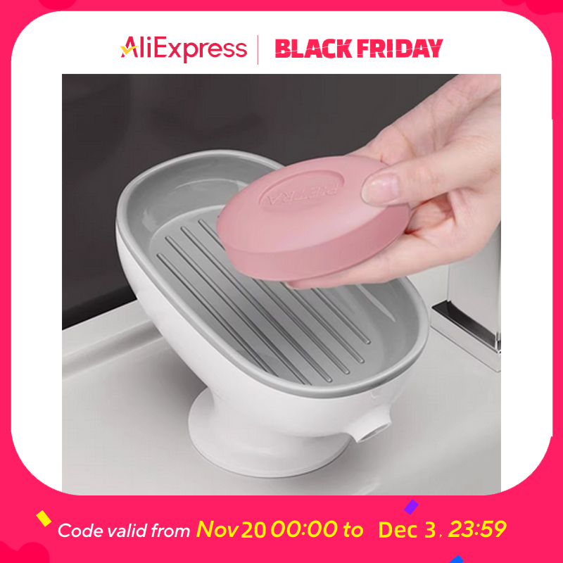 Suction Cup Soap Dish Drainabl - Kitchen Gadgets Luxury 评论和价格