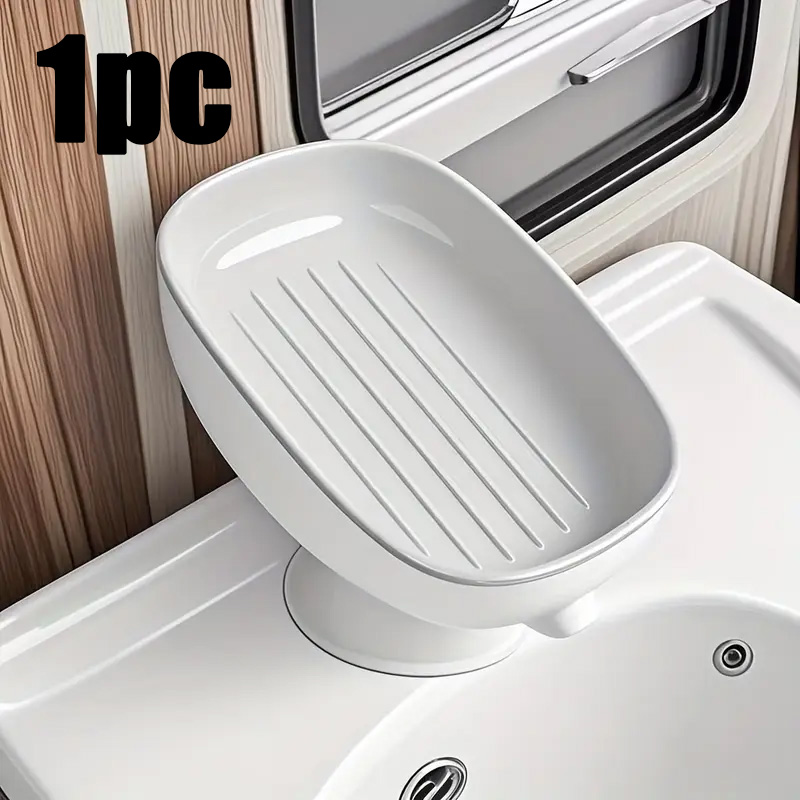 Suction Cup Soap Dish Drainabl - Kitchen Gadgets Luxury 评论和价格
