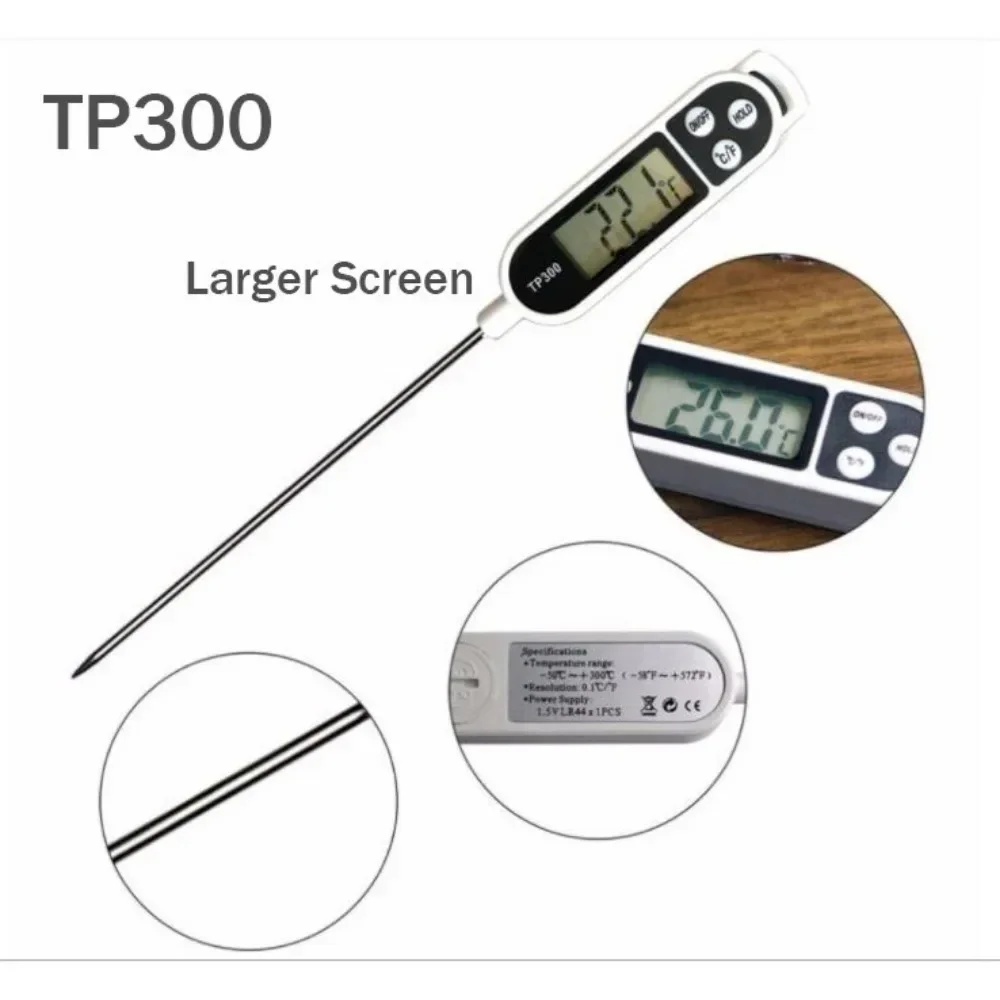 Stainless Steel Probe Type Dig - Meat Thermometer 评论和价格
