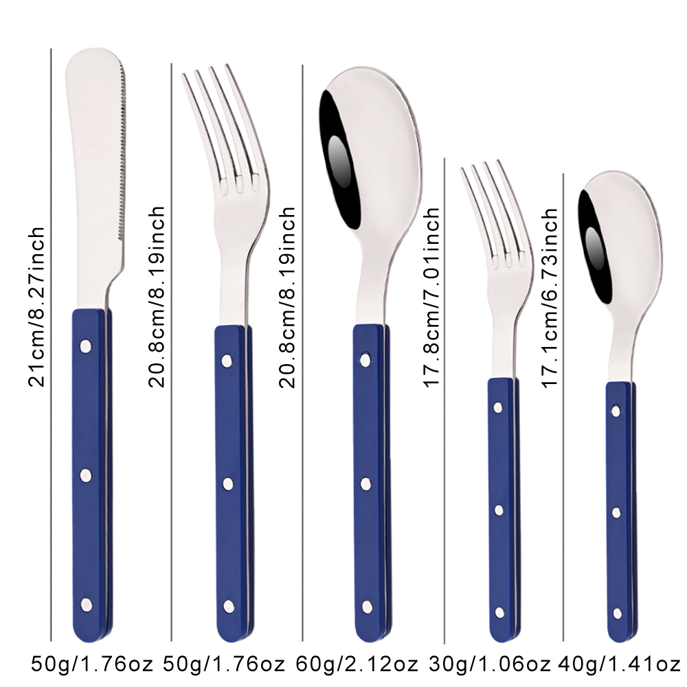 20Pcs Cutlery Set Acrylic Hand - Kitchen Gadgets Green 评论和价格