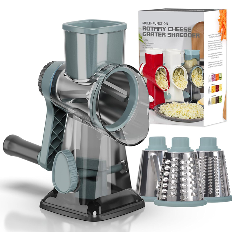 LMETJMA 3 in 1 Rotary Cheese G - Kitchen Gadgets Luxury 评论和价格