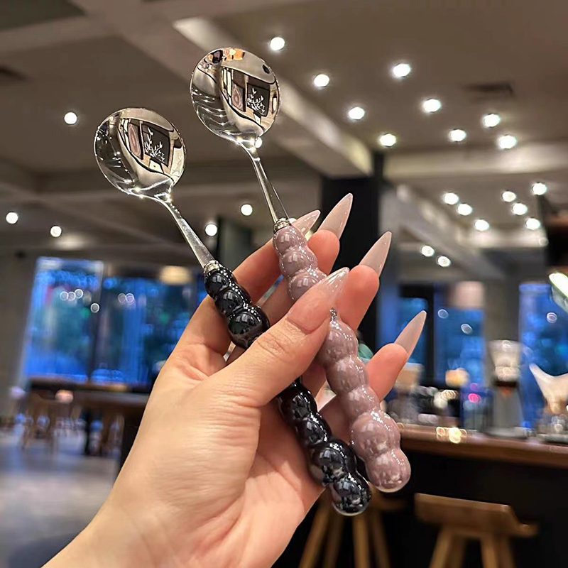 Pearl Handle Spoon Stainless S - Kitchen Gadgets Oxo 评论和价格