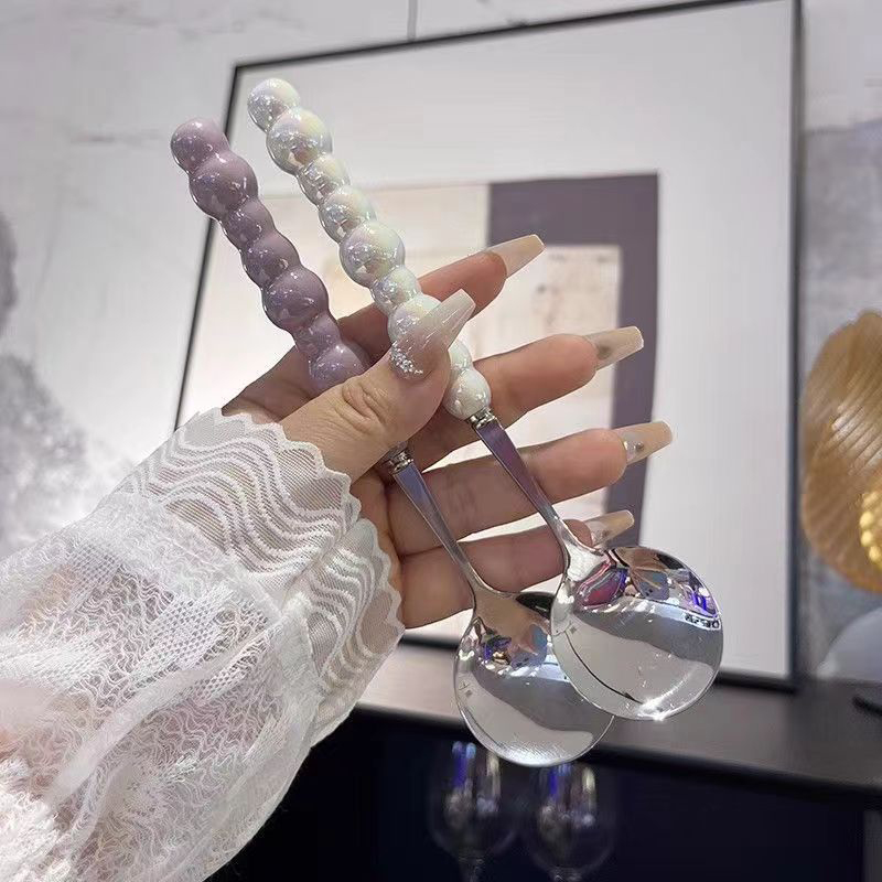 Pearl Handle Spoon Stainless S - Kitchen Gadgets Oxo 评论和价格