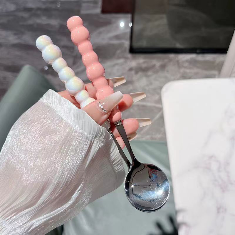 Pearl Handle Spoon Stainless S - Kitchen Gadgets Oxo 评论和价格