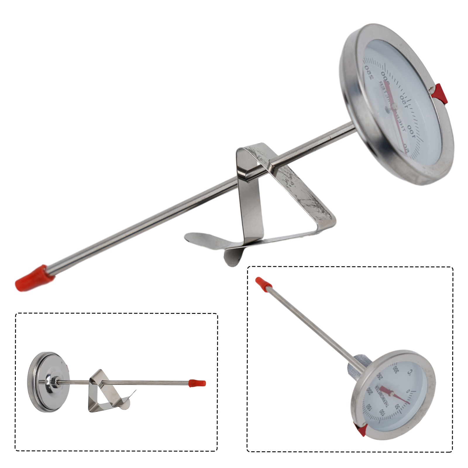 Stainless Steel Probe Thermome - Meat Thermometer 评论和价格