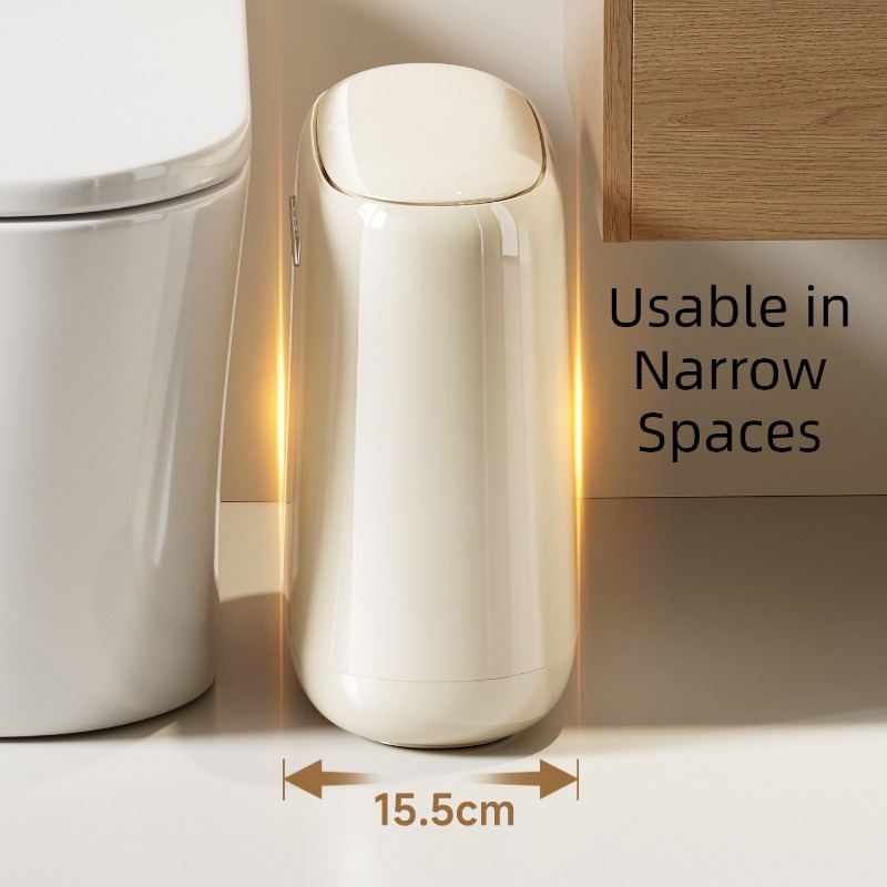 Bathroom Narrow Trash Can Plas - Kitchen Gadgets Luxury 评论和价格