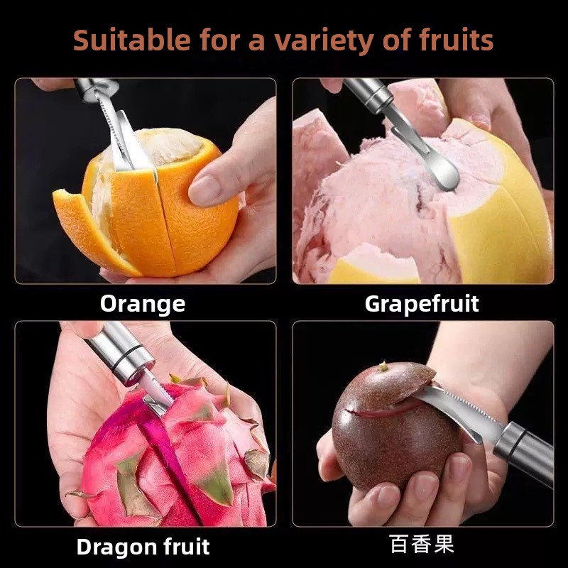 Stainless Steel Orange,Citru P - Kitchen Gadgets Peeler 评论和价格
