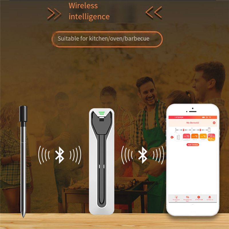 Wireless Meat Food Thermometer - Meat Thermometer 评论和价格