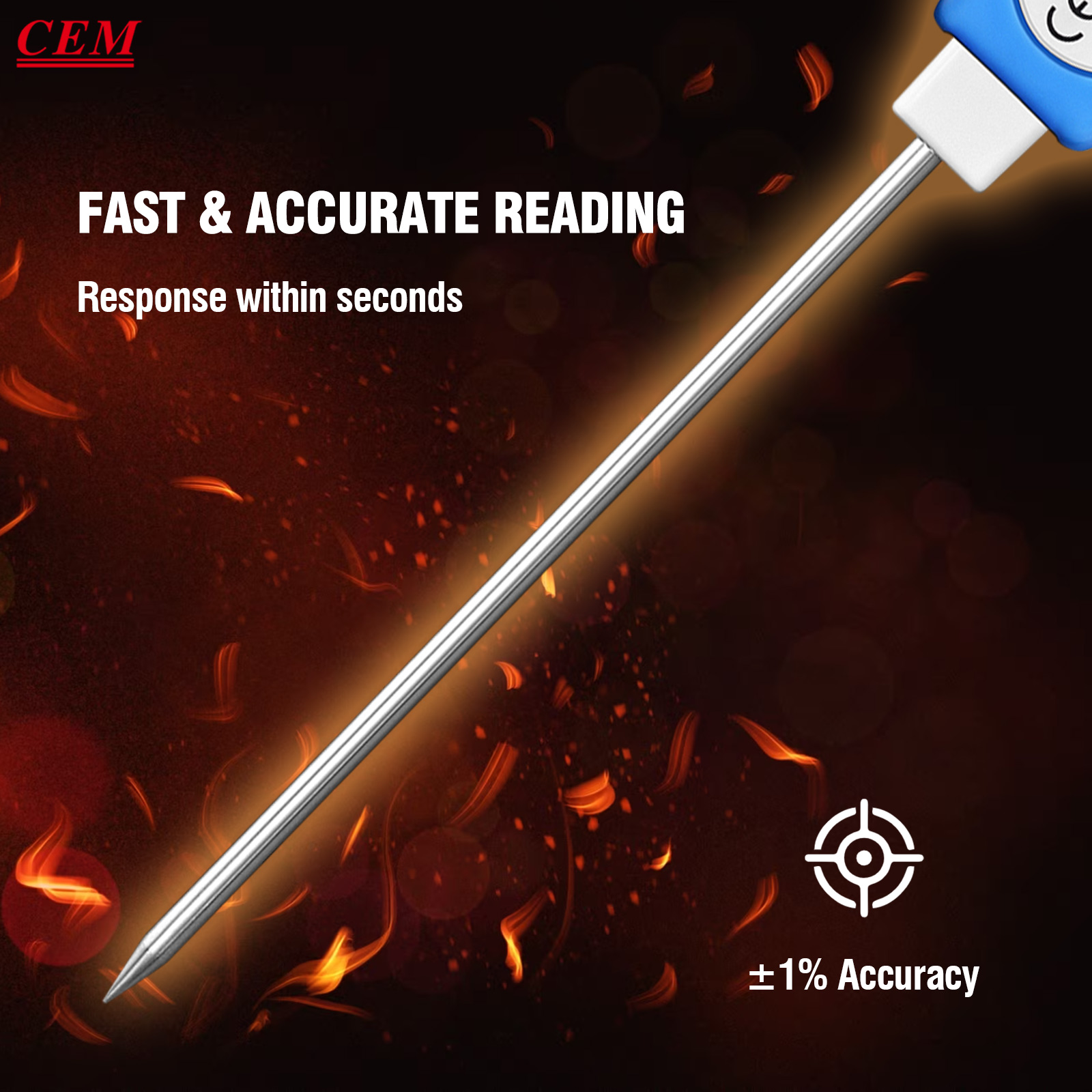 CEM Meat Thermometer Digital,  - Meat Thermometer 评论和价格
