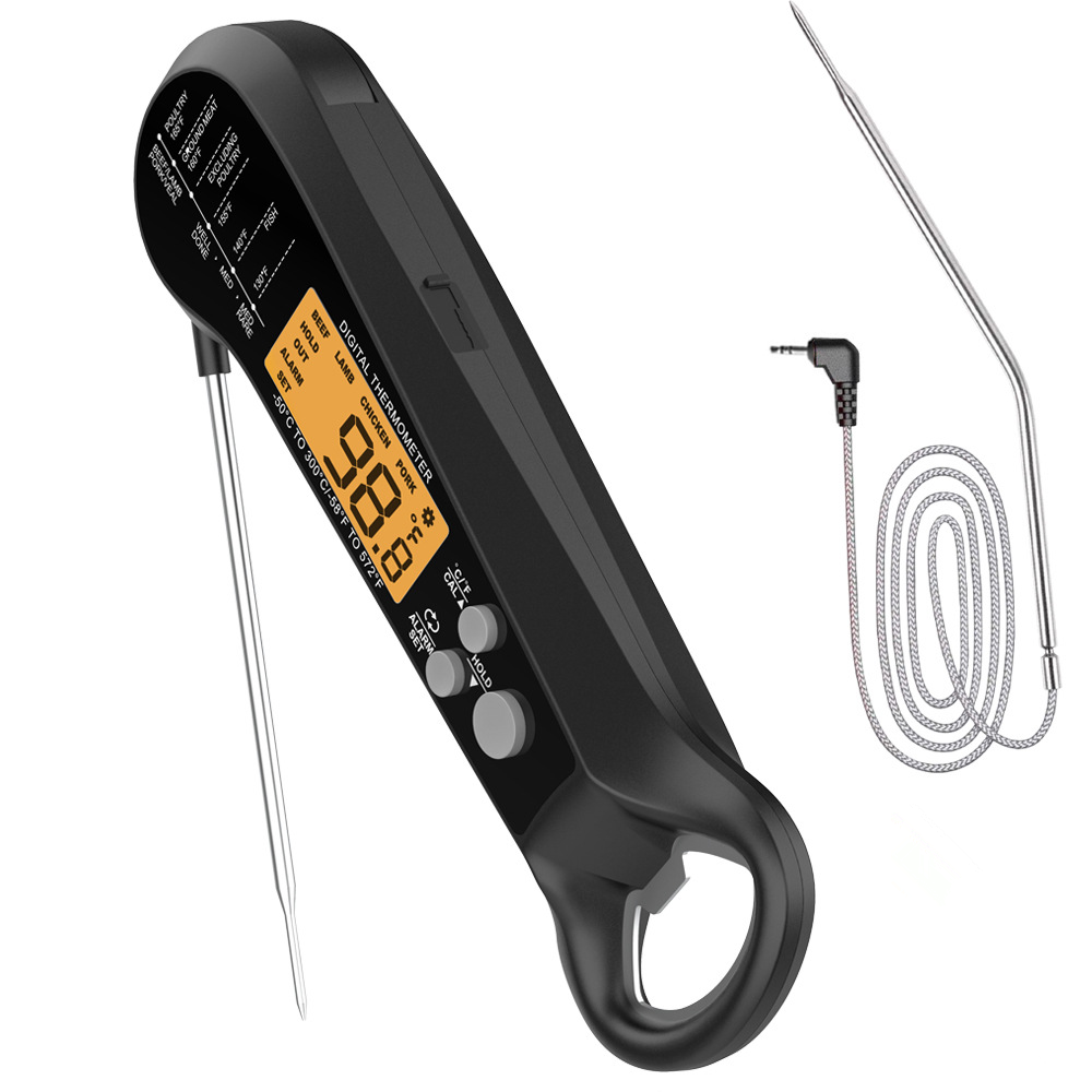 Long Cable Professional Meat T - Meat Thermometer 评论和价格